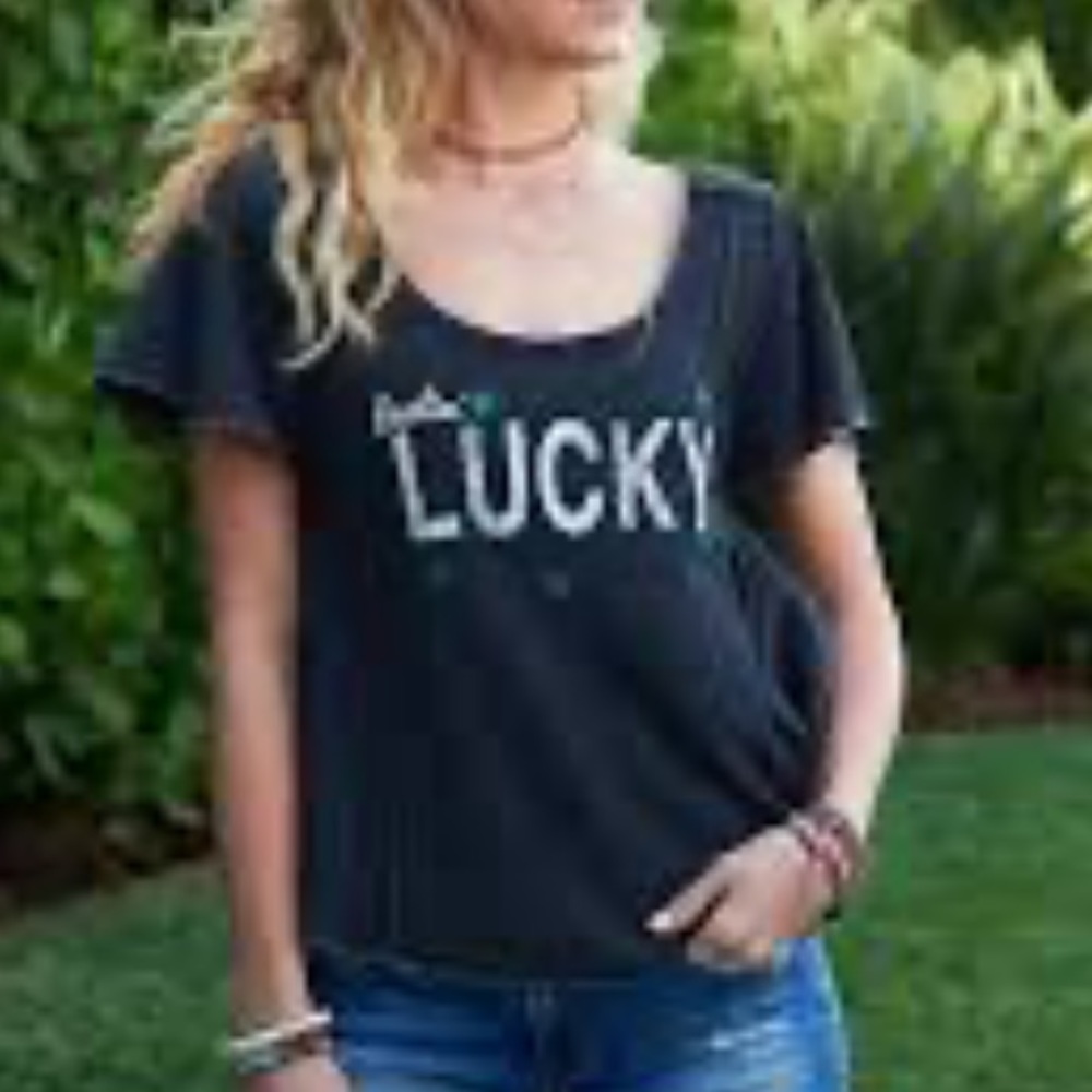 NWT ALTAR’D STATE FEELIN’ LUCKY TOP - Picture 2 of 3